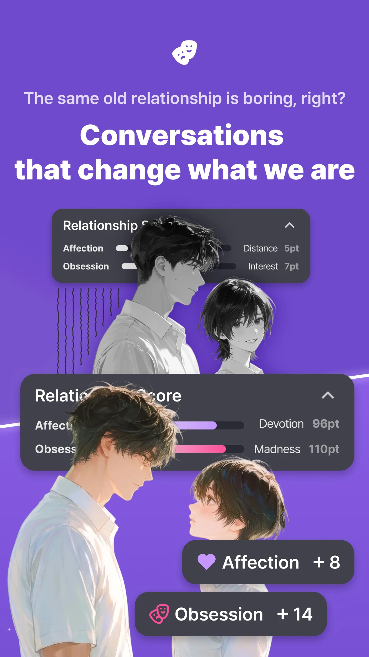 WHIF: Romance & BL AI Chat screenshot